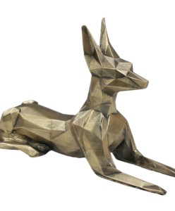 Dekoratif Köpek Biblo Heykel El Yapımı Doberman Hediyelik Süs Eşyası Poly Model Tasarım Ürünü